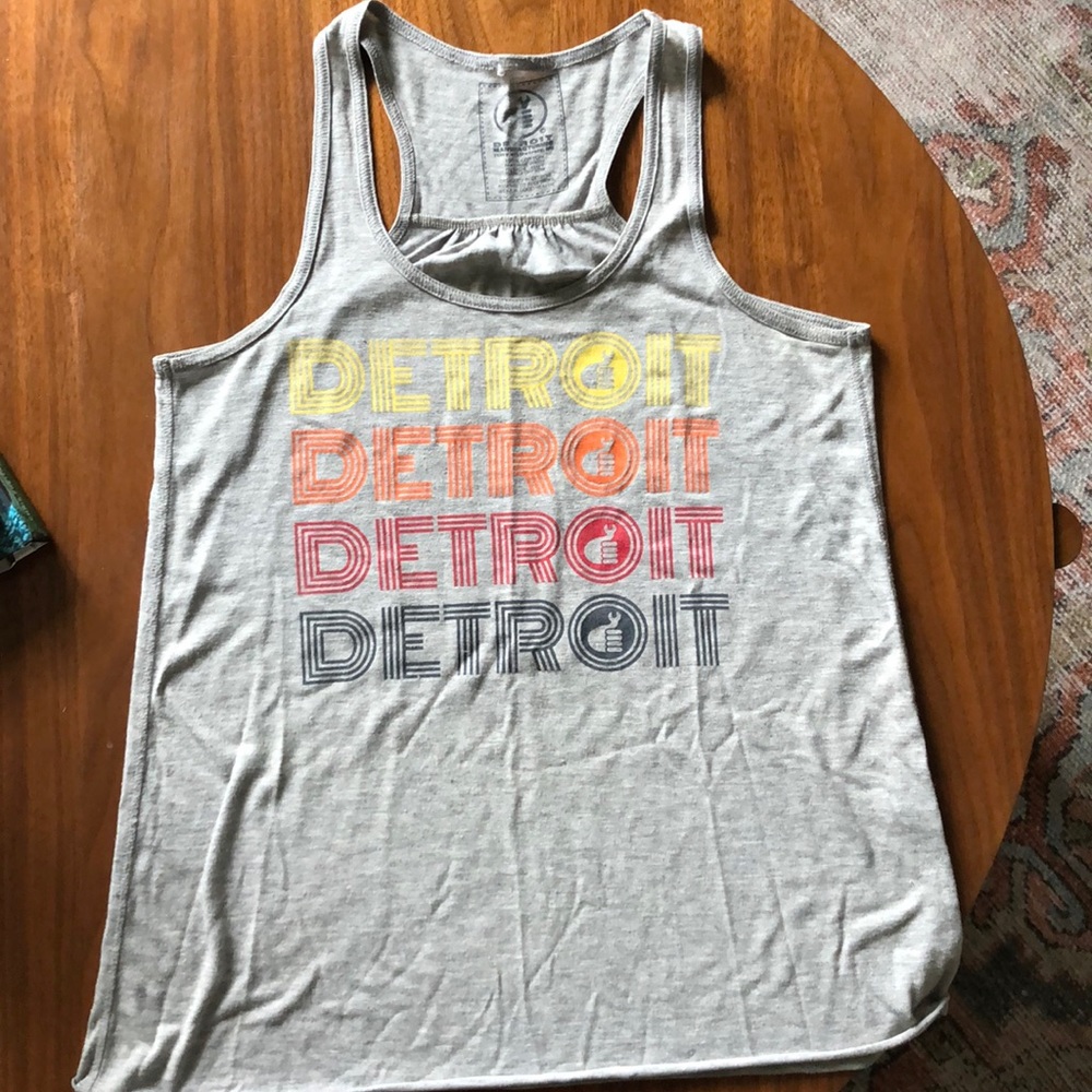 Detroit tank top